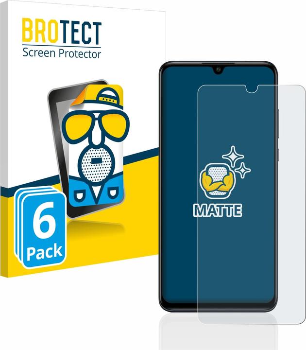 BROTECT Entspiegelungs-Schutzfolie Displayschutz Matt (6 Stück, Huawei P30 Lite)