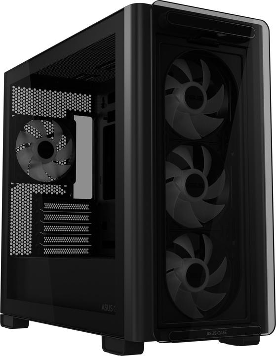 Actual product image ASUS Go A23 PLUS TG ARGB BLACK (mATX, Mini-ITX)