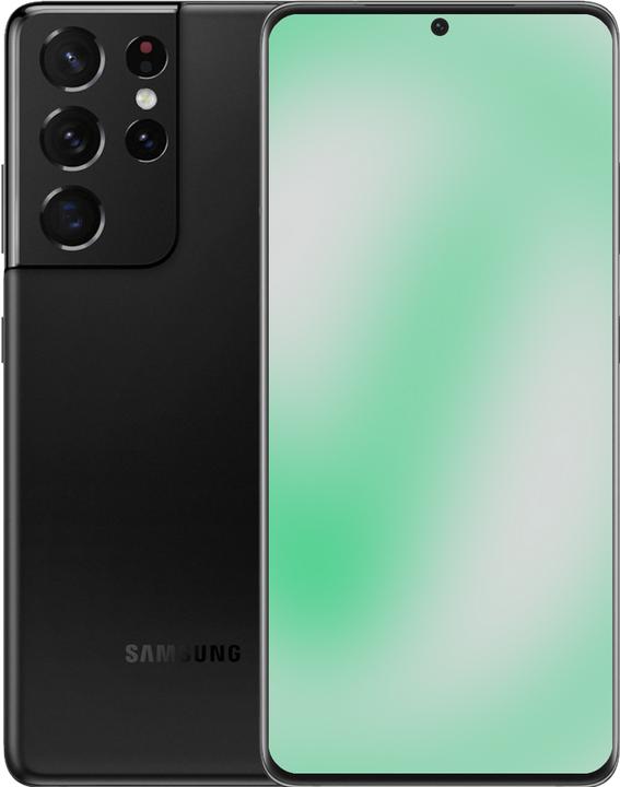 Revendo Samsung Galaxy S21 Ultra 5G Dual-SIM (256 GB, Phantom Black, 6.80", 108 Mpx, Dual SIM, D / Akzeptabel)