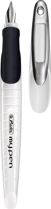 Immagine prodotto Herlitz MY.PEN - Penna stilografica (Bianco/Nero, 1 x)