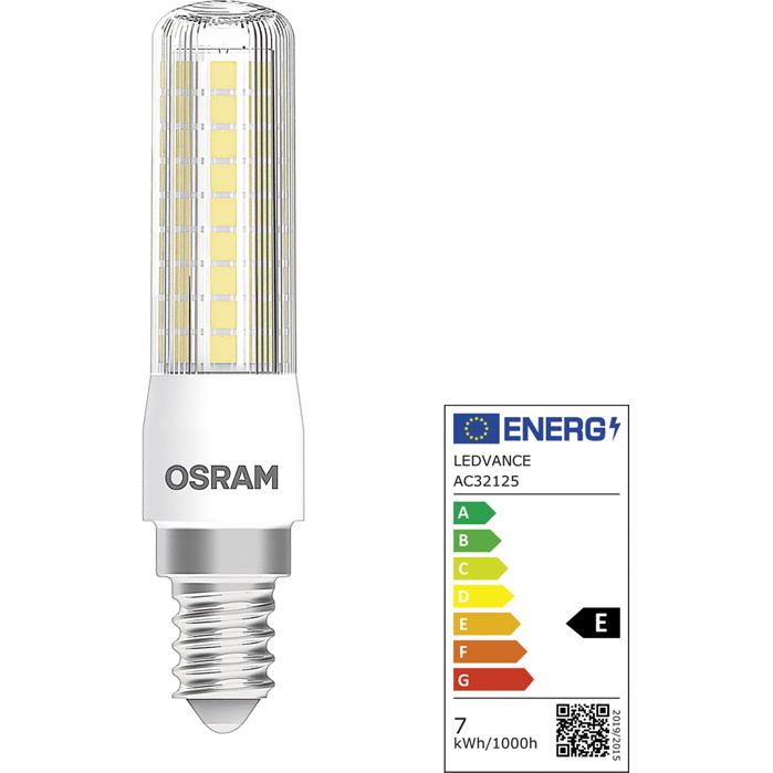 Osram, Leuchtmittel, Led Special T Slim (E14, 7 W, 806 lm, 1 x, E)