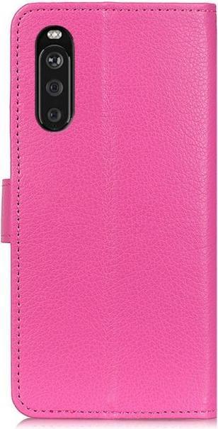 Produktbild MU Classic Litchi Leder Bookcover Series (Sony Xperia 10 III)