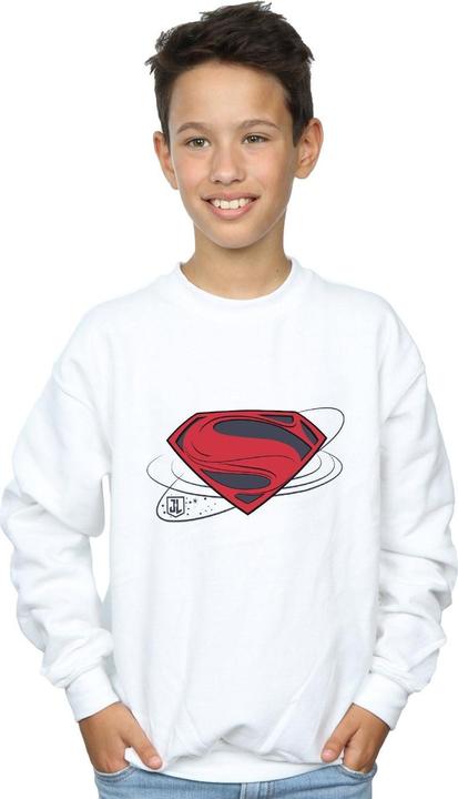 Image du produit - Sweat JUSTICE LEAGUE MOVIE SUPERMAN LOGO - Garçon (140, 146)