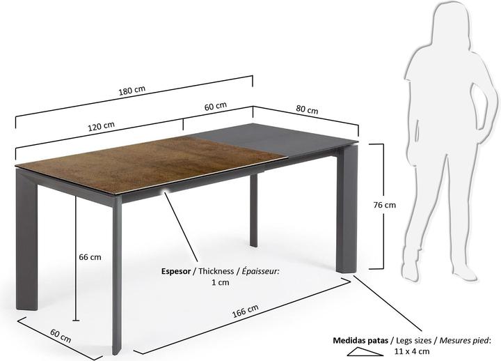 Produktbild Kave Home Axis (80 x 120 cm)