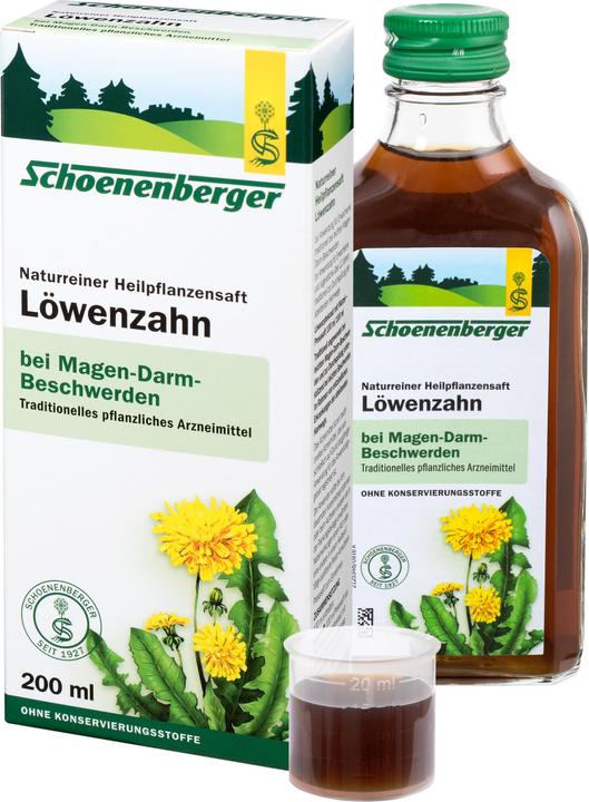 Schönenberger Löwenzahn naturreiner Heilpflanzensaft, 200 ml Lösung