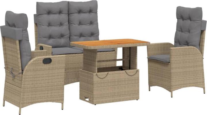 Produktbild vidaXL Garten Essgruppe (90 x 55 x 71 cm)