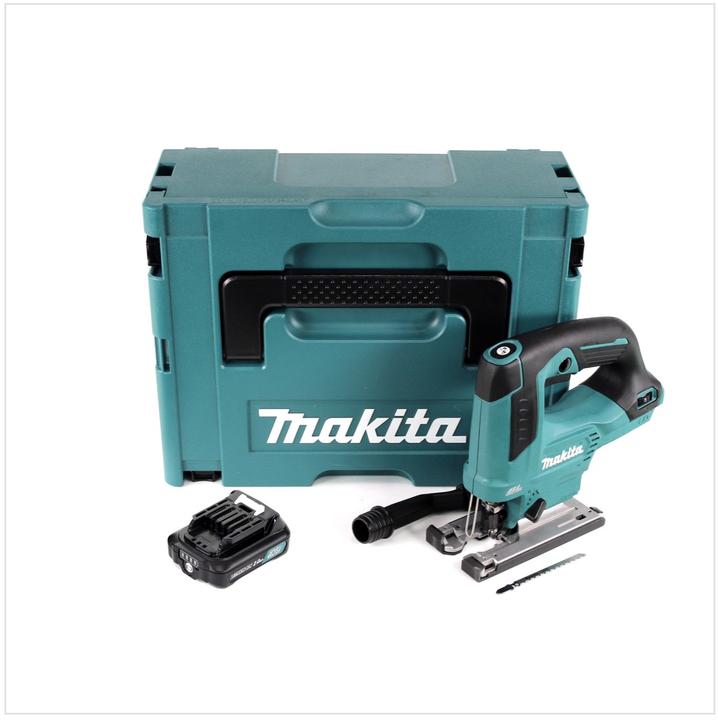 Actual product image Makita JV 103 DA1J 10,8 V Scie sauteuse sans fil en Coffret Makpac + 1x Battery BL1020 2,0 Ah -