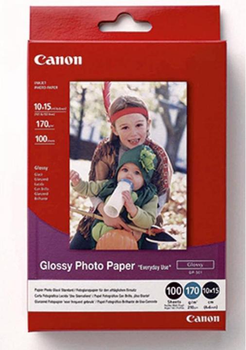 Actual product image Canon Gp-501 (200 g/m², 10 x 15 cm, 100 x)