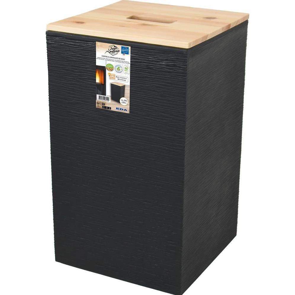 EDA Plastiques, Aufbewahrungsbox, Pellets Behälter (29.50 cm, 36 l, 1x)