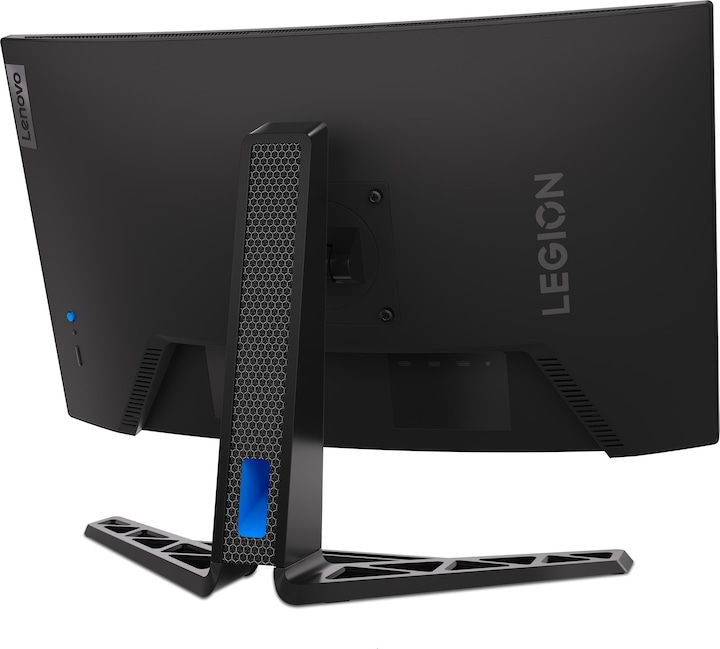 Actual product image Lenovo Legion R27qc-30 27 WQHD 180Hz 350nits AG HDMI DP Raven Black (2560 x 1440 pixels, 27")