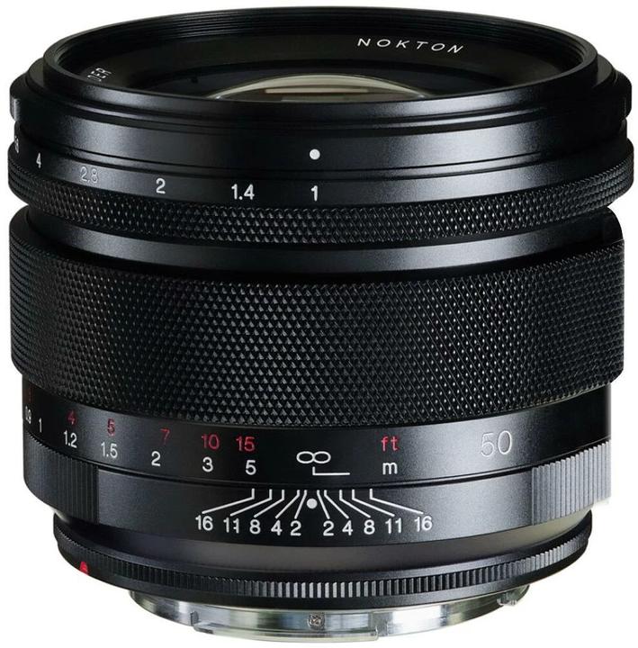 Actual product image Voigtländer Nokton 50mm / 1.0 asph. (Canon RF, full size)