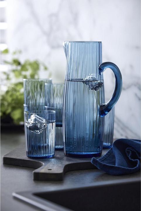 Immagine prodotto Bitz Bicchiere Kusintha 280 ml, 4 pezzi, Blu scuro (0.28 l, 4x)