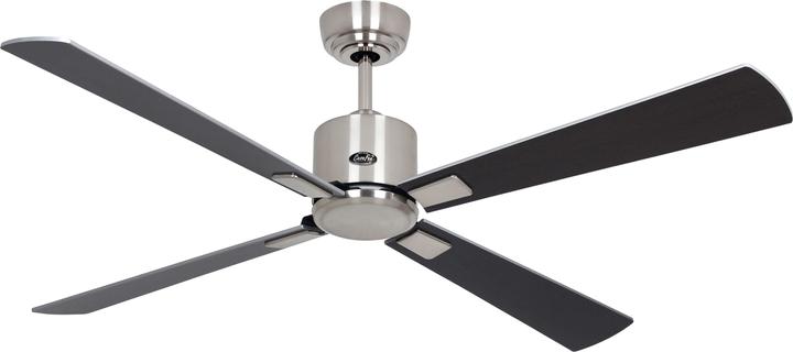 CasaFan Ventilatore da soffitto Eco Neo III WiFi 132 BN WN-SI (51.80 dB)