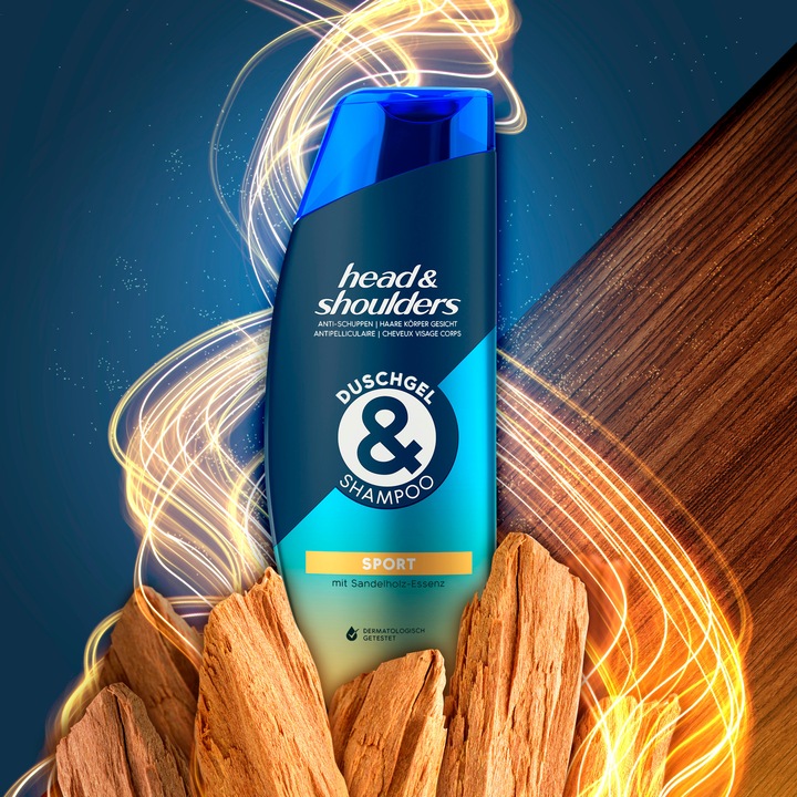 Actual product image Head & Shoulders Sports Shower Gel And Shampoo (225 ml)