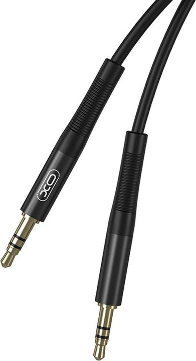 Produktbild xO Audio Cable mini jack 3,5mm AUX, 2m (Black) (2 m, AUX Kabel)