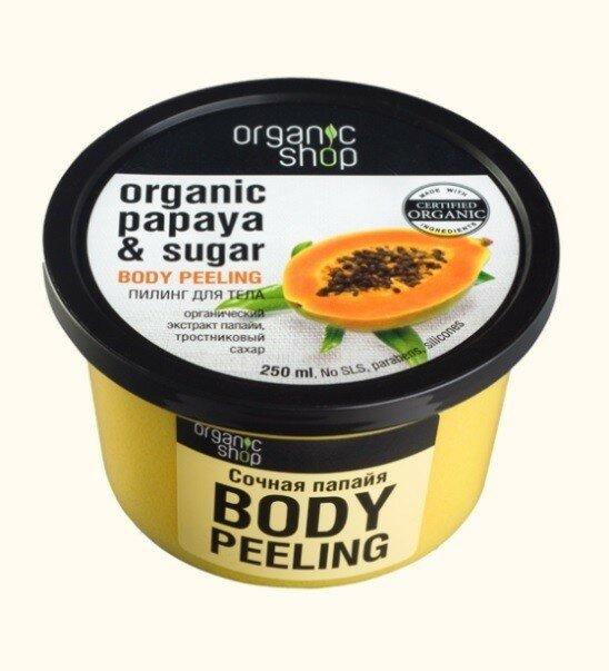 Produktbild Organic Shop Organic Papaya Sugar Do Cia?a O Zapachu (250 ml)