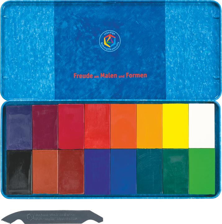 Actual product image Stockmar Wax crayon block (Multicoloured, 16 x)