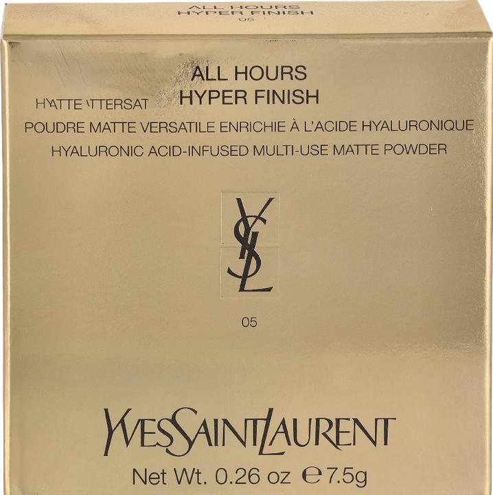 Actual product image Yves Saint Laurent Compact powder for a matte look All Hours (Hyper Finish Powder) 7.5 g - Shade: (#05)