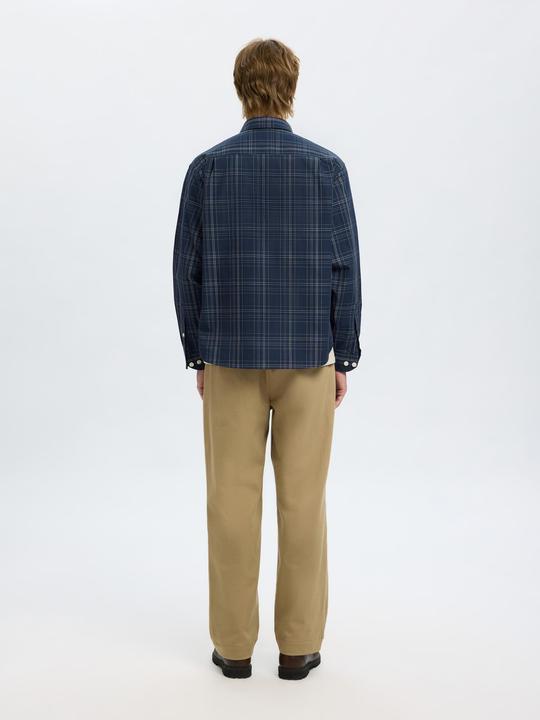 Produktbild Selected Homme Boxy Fit Baumwoll Karohemd (M)