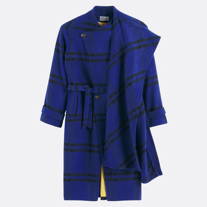 Immagine prodotto H.A.D. Karierter Schal-Mantel