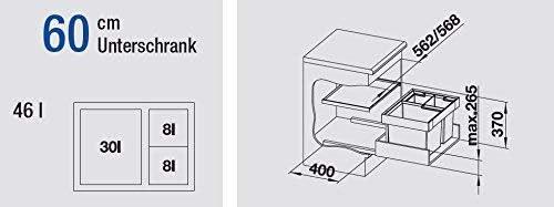 Image du produit Blanco Flexon II XL 60/3 (46 l)