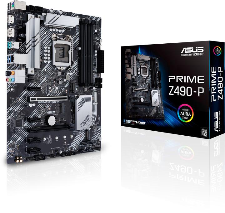 ASUS PRIME Z490-P (LGA 1200, Intel Z490, ATX)