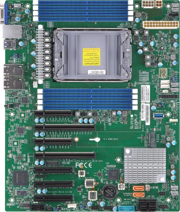 Produktbild Supermicro X12SPL-F (LGA 4189, Intel C621, ATX)