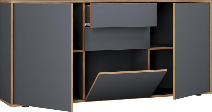 Image du produit VCM Kommode Sideboard Salia B. 160 Schublade (160 x 33 x 74 cm)