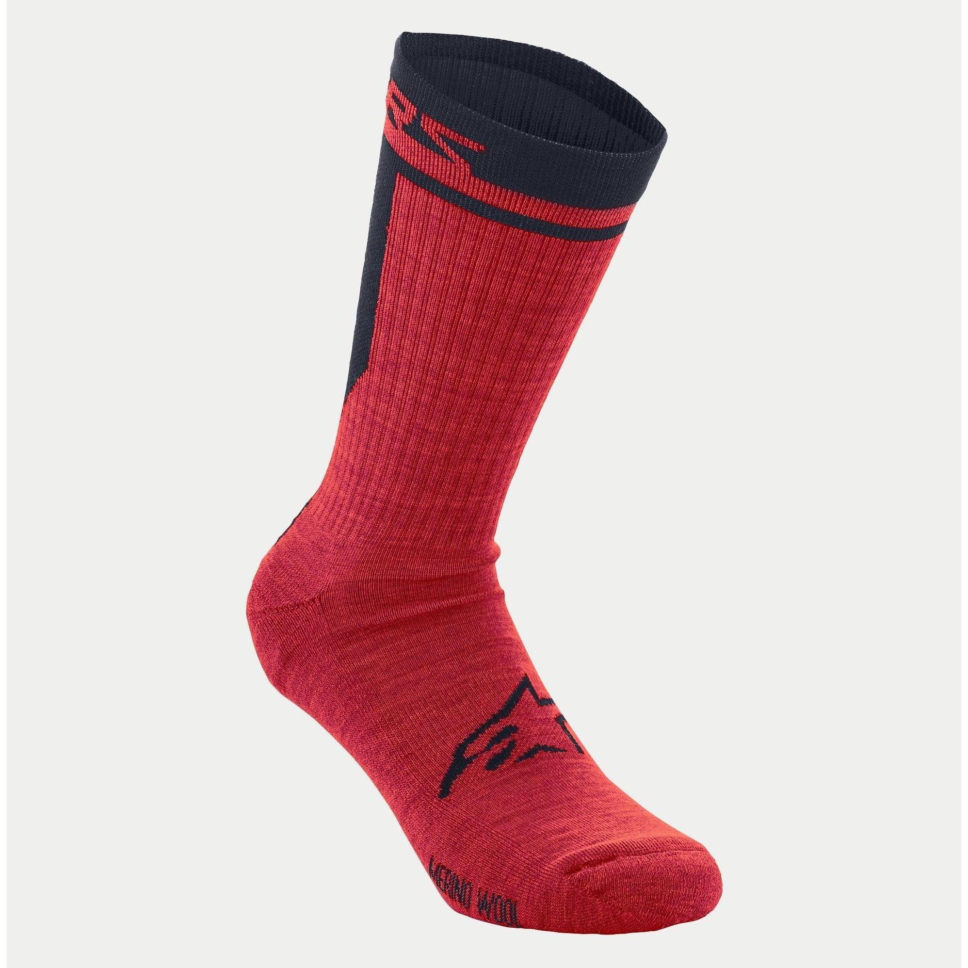 Thumbnail - Alpinestars, Herren, Sportsocken, Merino Socks 24 (S), Rot