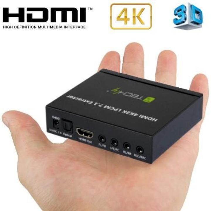Actual product image Techly Audio extractor IDATA-HDMI-EA74K