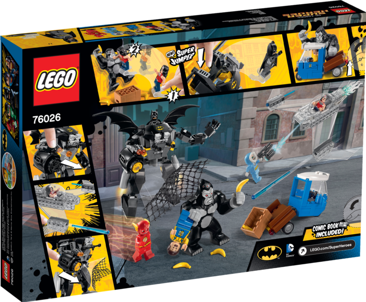 Image du produit LEGO Super Heroes Gorilla Grodd goes Bananas (76026, LEGO DC)