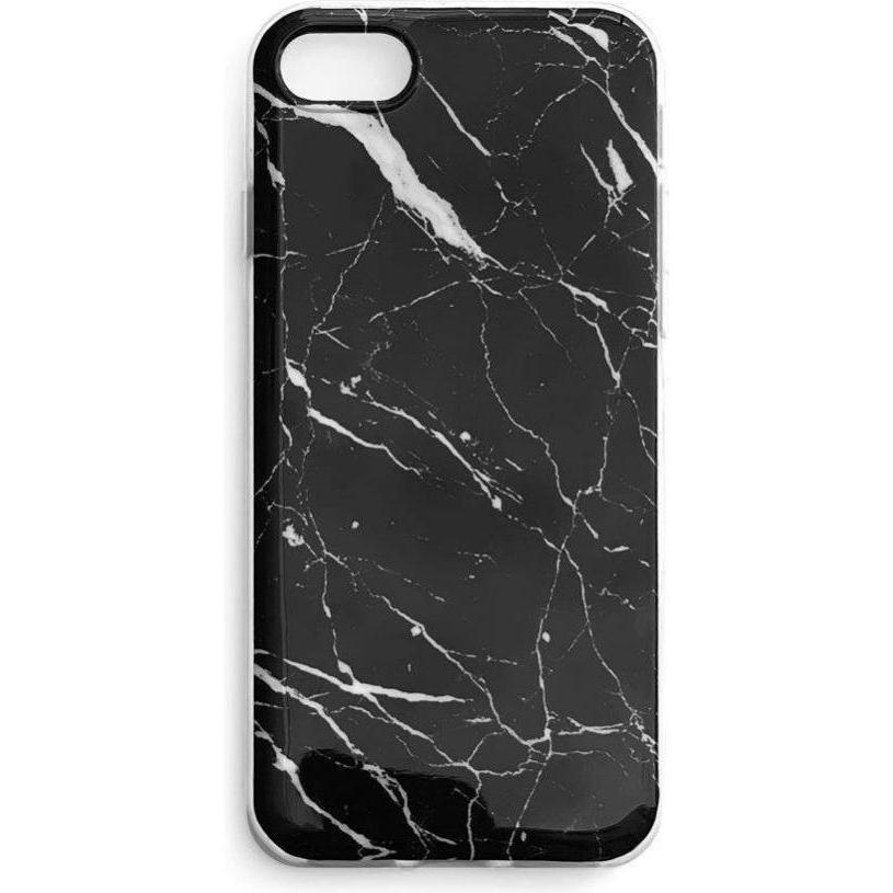 Wozinsky Marble TPU cover gel marble for Samsung Galaxy S22 Ultra black (Samsung Galaxy S22 Ultra), Smartphone Hülle, Sc...