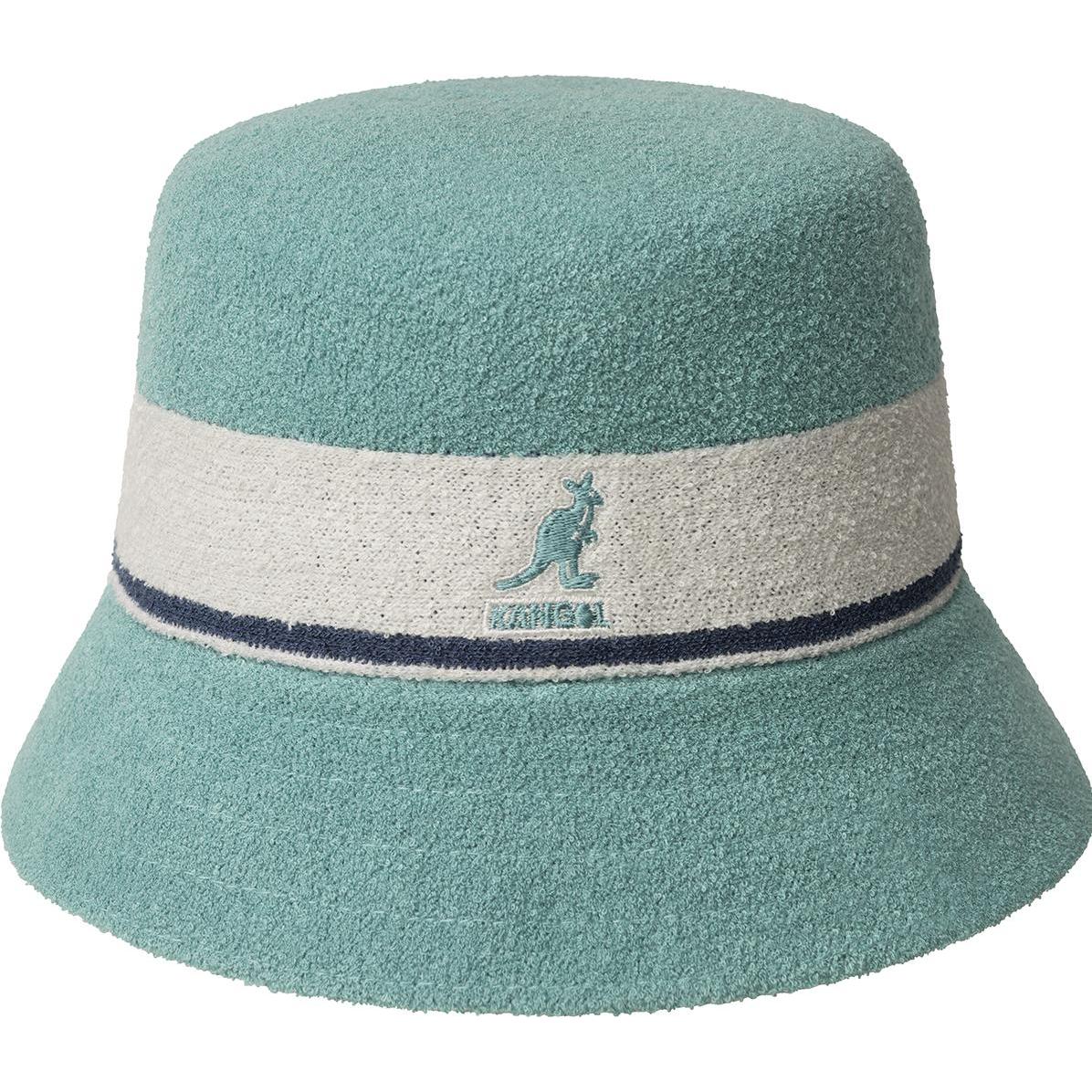 Kangol, Hut, Bermuda Stripe Bucket, Blau
