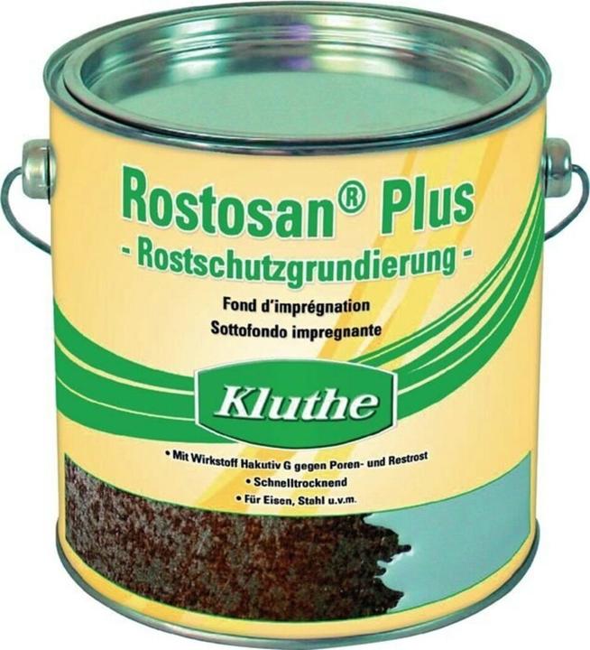 Produktbild Kluthe Rostprimer RostosanÂ® Plus grau 750 ml Dose (750 ml, Grau)