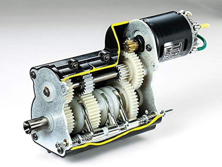 Actual product image Tamiya 1/14 RC Scania 8x4/4 Gun Metal (Kit)