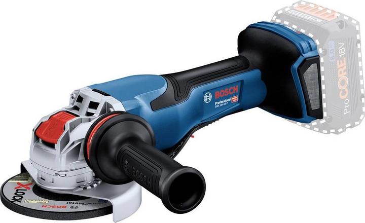 L-BOXX 136, Schutzhaube, Zusatzhandgriff Vibration Control, anklippbare Trennschutzhaube aus Metall, GWX 18V-15 P