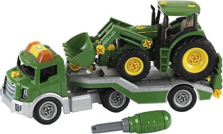 Actual product image Theo Klein Transporter with tractor John