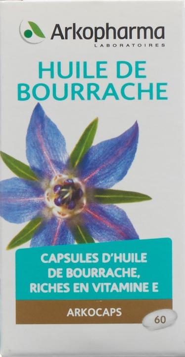 Actual product image Arkopharma Borage oil (60 pcs., Capsules, 62 g)