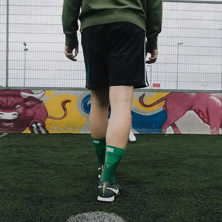 Image du produit NovoSoxx Fussballsocken Gr. 36-41 Grip Socken Fussball Strümpfe GripSoxx Grün (36 - 41)