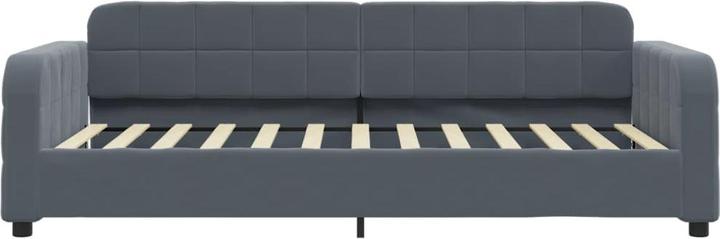 Produktbild vidaXL Tagesbett Ausziehbar mit Schubladen 80 x 200 cm Samt (Bettsofa)