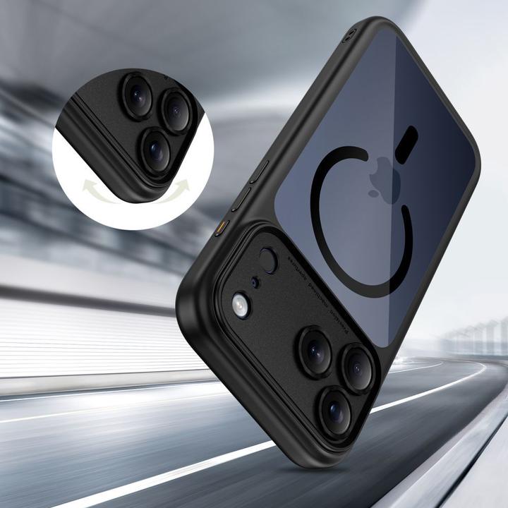 Produktbild Tech-Protect Magpeak Magsafe Cc Iphone 17 Pro Schwarz/Klar (Apple iPhone 17 Pro)