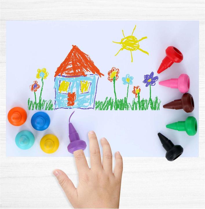 Produktbild Topwrite Kids Crayons (Mehrfarbig, 10 x)