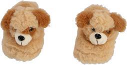 Actual product image Toi-Toys Plush dog children's slippers size 25-27