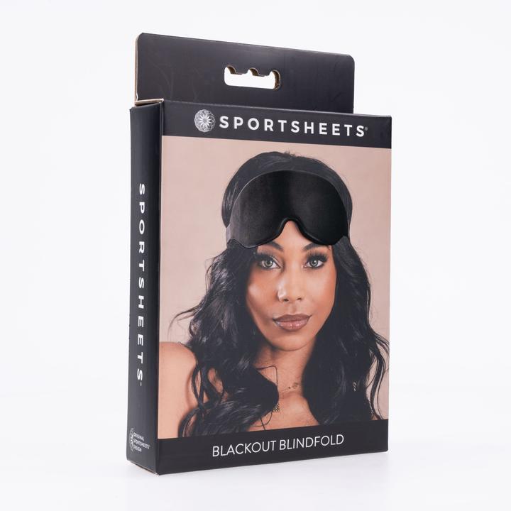 Actual product image Sportsheets Blackout blindfold