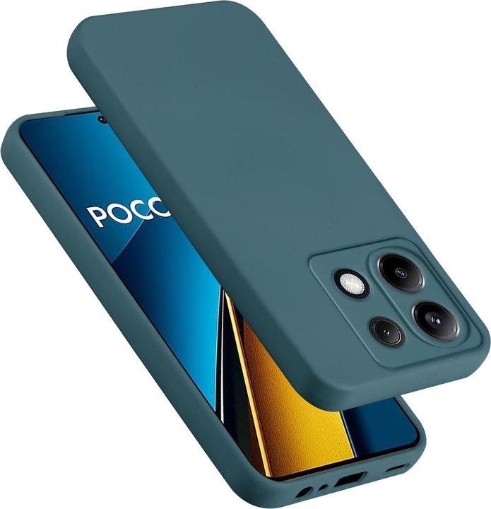 Image du produit Cadorabo Housse pour Xiaomi Poco X6 TPU en silicone avec protection liquide (Xiaomi Poco X6)