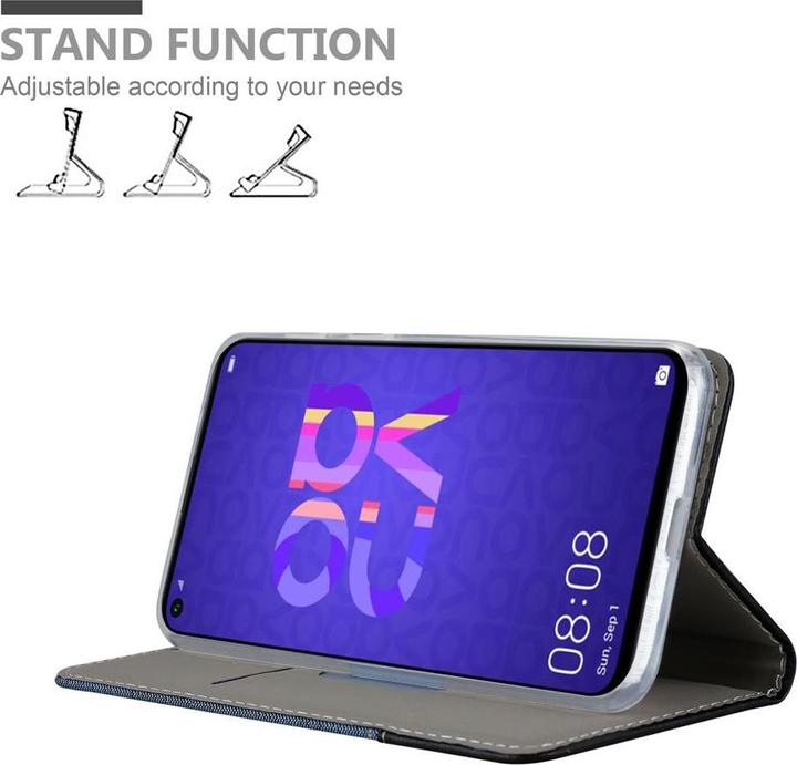 Actual product image Cadorabo Book Jeans Optics Cover (Huawei Nova 5, Huawei Nova 5 Pro)