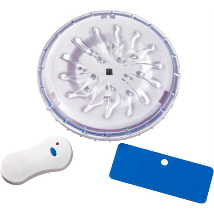 Swim-Fun, Pool Zubehör, Pool Unterwasserlicht mit Magnet und fernbedienung