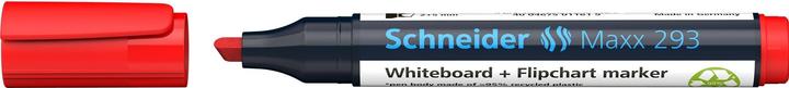 Actual product image Schneider Whiteboard/flipchart marker Maxx 293 2-5mm red wedge tip (1x)