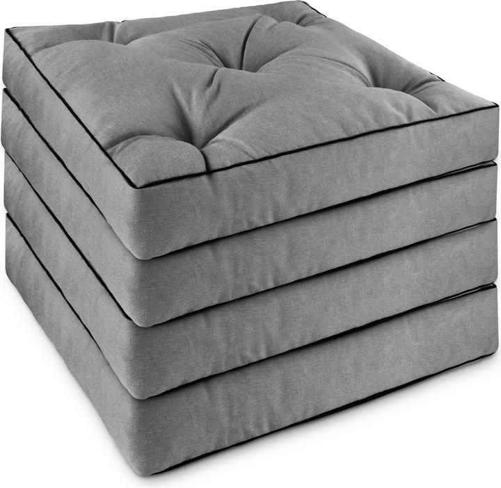 Produktbild Aspero 4 Stuhlkissen 50x50 cm Valletta - 9920 (50 x 50 x 10 cm)