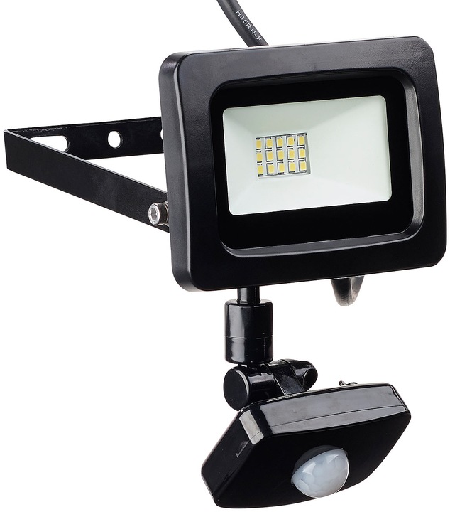 Produktbild Luminea Mini-LED-Fluter mit PIR-Sensor (800 lm, IP44)